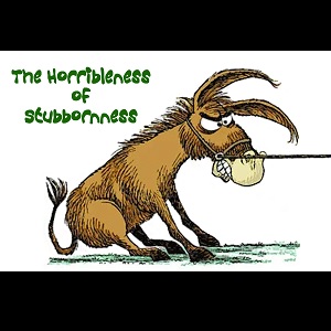 The Horribleness of Stubbornness