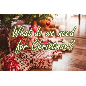 What do we need for Christmas?